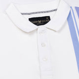 Mozitos Patroon White Stripe Cotton T-Shirt