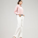 Strata Red Stripes Oxford Cotton Women Shirt - John Ellies