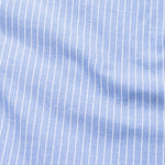 Mereux Blue Stripe Oxford Cotton Shirt - John Ellies