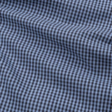 Tauren Grey Check Button Down Cotton Shirt - John Ellies