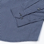 Tauren Grey Check Button Down Cotton Shirt - John Ellies