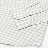 Tauren Olive Check Button Down Oxford Cotton Shirt - John Ellies