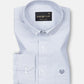 Tauren Silver Check Button Down Oxford Cotton Shirt - John Ellies