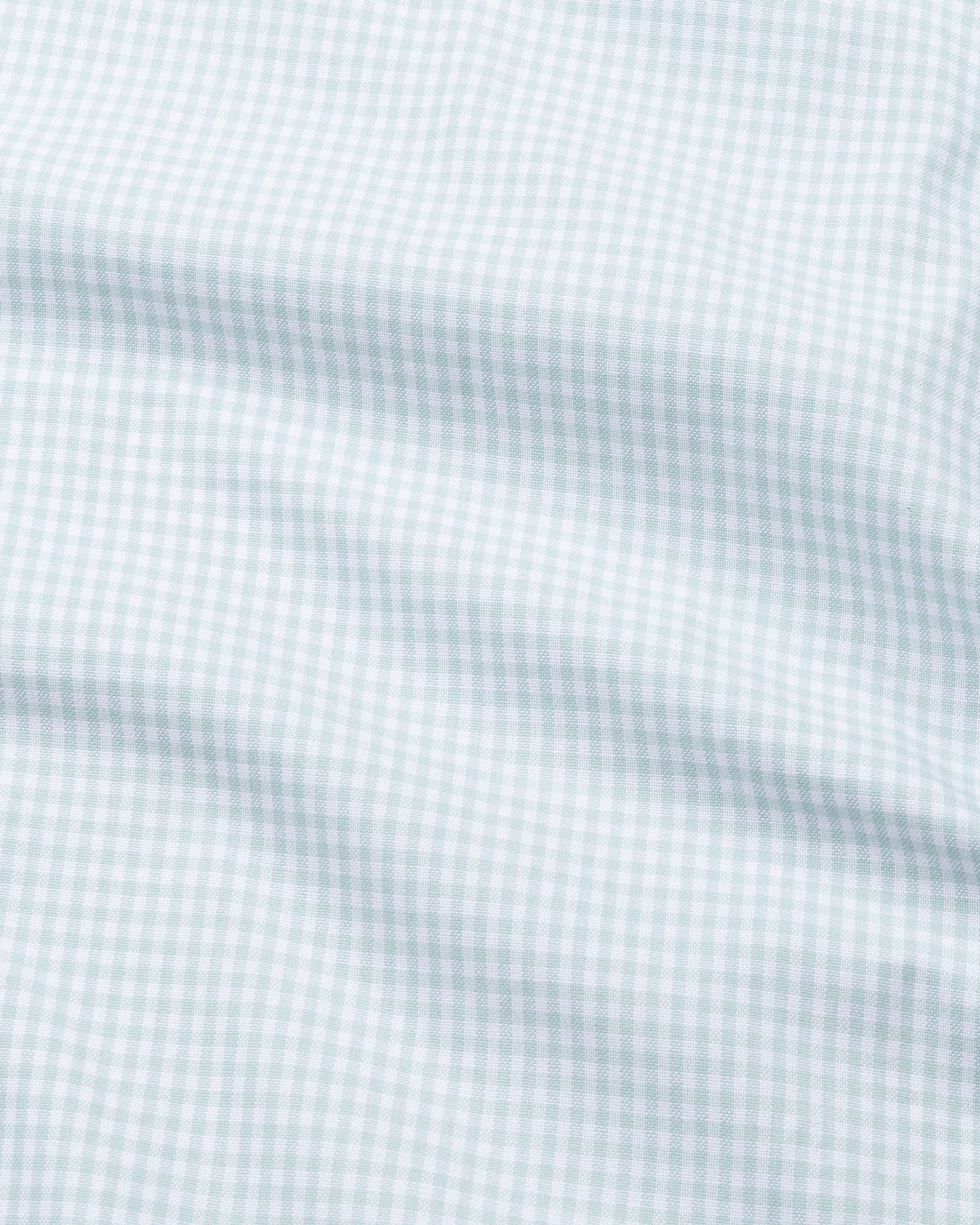 Tauren Green Check Button Down Oxford Cotton Shirt - John Ellies