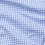 Tauren Blue Check Oxford Cotton Shirt - John Ellies