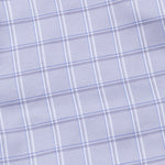 Ravn Purple Check Cotton Shirt - John Ellies