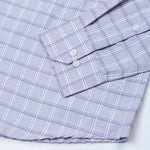 Ravn Purple Check Cotton Shirt - John Ellies