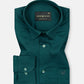 Arvoth Green Cotton Textured Shirt - John Ellies