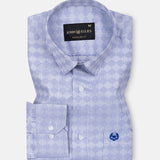 Ravnar Blue Stripe Cotton Shirt