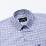 Ravnar Blue Stripe Cotton Shirt