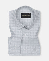 Ravnar Grey Stripe Cotton Shirt