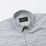 Ravnar Grey Stripe Cotton Shirt