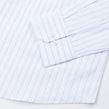 Faryn Blue Stripe Linen Shirt
