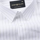 Faryn Green Stripe Linen Shirt