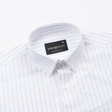 Faryn Green Stripe Linen Shirt
