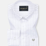 Faryn Green Stripe Linen Shirt