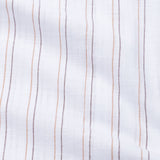 Faryn Brown Stripe Linen Shirt