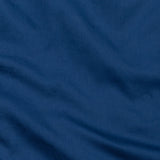 Linfro Navy Blue Front Placket Plain Cotton Shirt