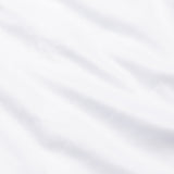 Linfro White Front Placket Plain Cotton Shirt