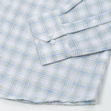 Strovic Green Check Linen Shirt