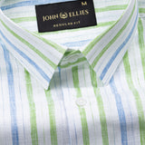 Bruce Green Stripe Linen Shirt