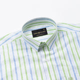 Bruce Green Stripe Linen Shirt