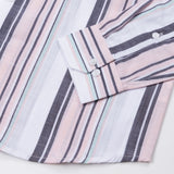 Bruce Pink Stripe Linen Shirt