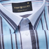 Bruce Blue Stripe Linen Shirt