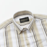 Bruce Golden Stripe Linen Shirt