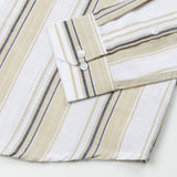 Bruce Golden Stripe Linen Shirt