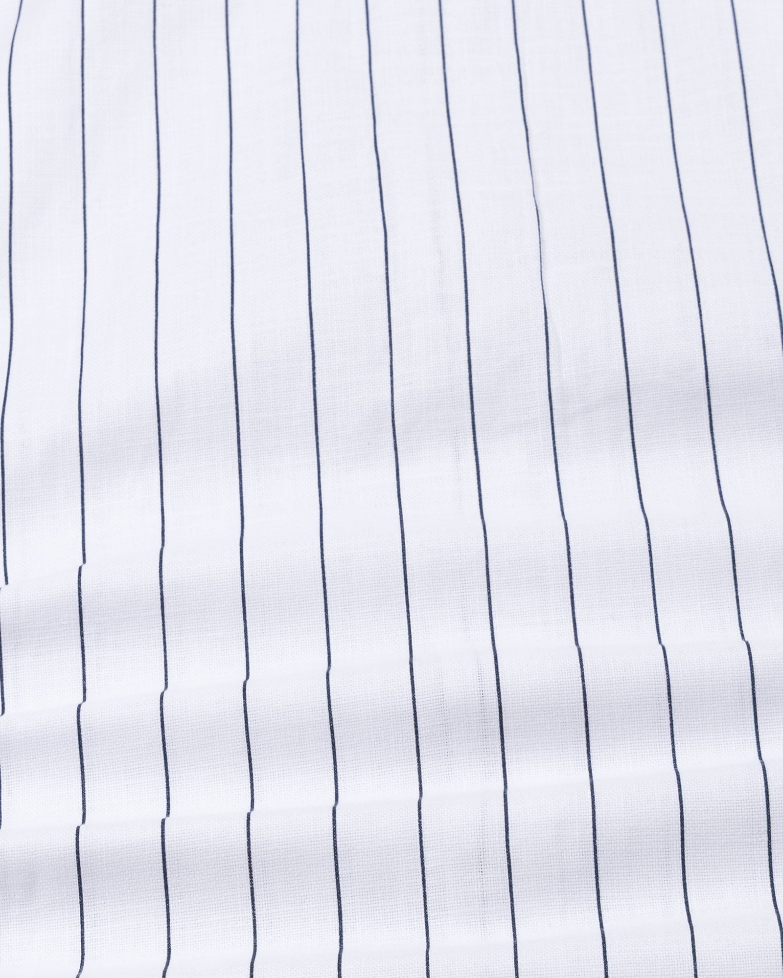 Flaen Navy Blue Strips Linen Shirt - John Ellies