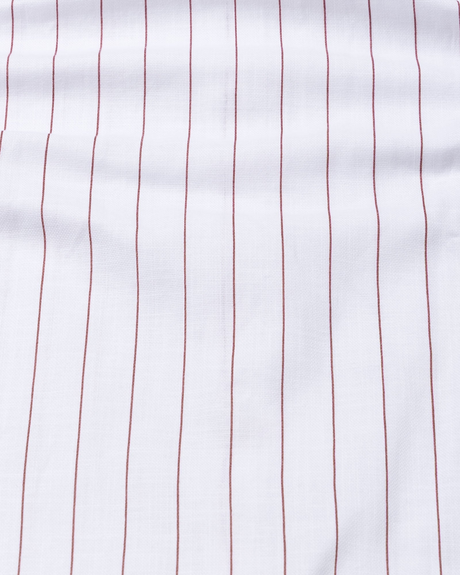 Flaen Maroon Strips Linen Shirt - John Ellies