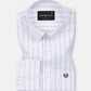 Flaen Blue Strips Linen Shirt - John Ellies