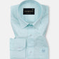 Ronwep Cyan Plain Cotton Shirt - John Ellies