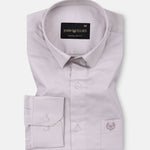 Ronwep Light Pink Plain Cotton Shirt - John Ellies