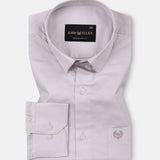 Ronwep Light Pink Plain Cotton Shirt - John Ellies