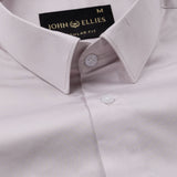 Ronwep Light Pink Plain Cotton Shirt - John Ellies