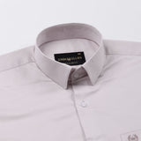 Ronwep Light Pink Plain Cotton Shirt - John Ellies