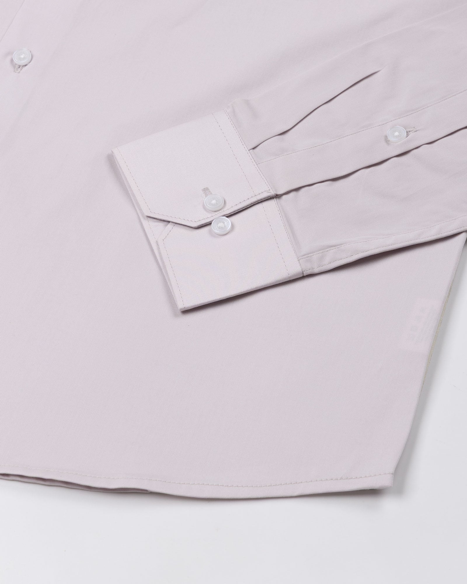 Ronwep Light Pink Plain Cotton Shirt - John Ellies