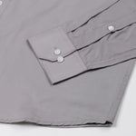 Ronwep Grey Plain Cotton Shirt - John Ellies