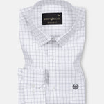 Quens Black Check Textured Shirt - John Ellies