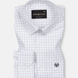 Quens Black Check Textured Shirt - John Ellies