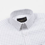 Quens Black Check Textured Shirt - John Ellies