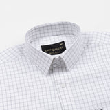 Quens Black Check Textured Shirt - John Ellies