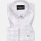Quens Brown Check Textured Shirt - John Ellies