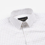 Quens Brown Check Textured Shirt - John Ellies
