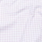 Quens Purple Check Textured Shirt - John Ellies