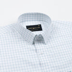 Quens Green Check Textured Shirt - John Ellies