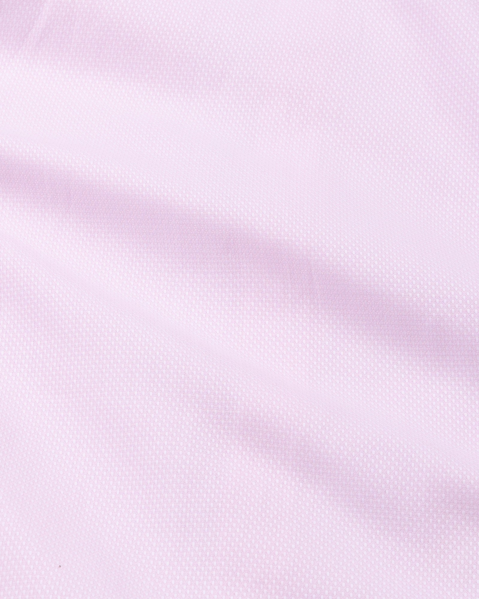 Mezock Pink Plain Textured Cotton Shirt - John Ellies