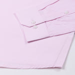 Mezock Pink Plain Textured Cotton Shirt - John Ellies